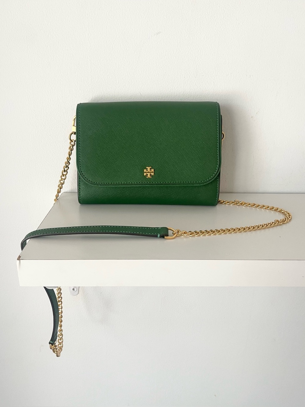Tory Burch Green Crossbody Bag